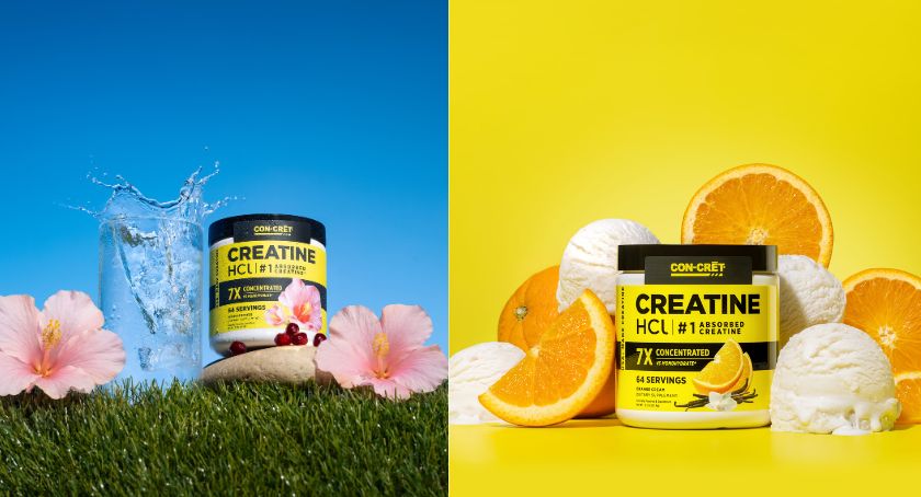 Con-Cret Launches Creatine HCL in New Hibiscus Breeze and Orange Cream Flavors